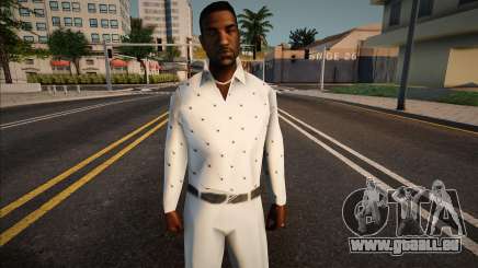 Jizzy dans un costume blanc pour GTA San Andreas