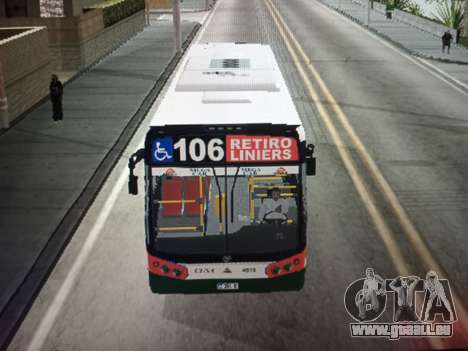 Ligne de bus 106 pour GTA San Andreas