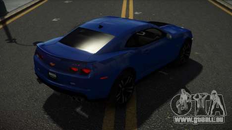 Chevrolet Camaro ZL1 Verho pour GTA 4