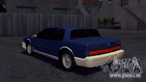 Classique Tyrant (87 Oldsmobile Toronado) für GTA San Andreas