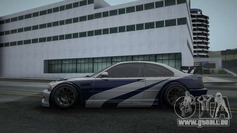 BMW M3 GTR (yucelhan) pour GTA San Andreas