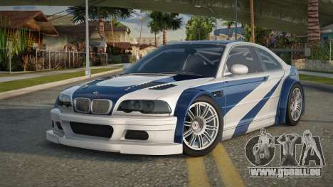 BMW M3 GTR (RPG) für GTA San Andreas