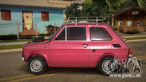 Fiat 126 Bambino Christmas Edition pour GTA San Andreas