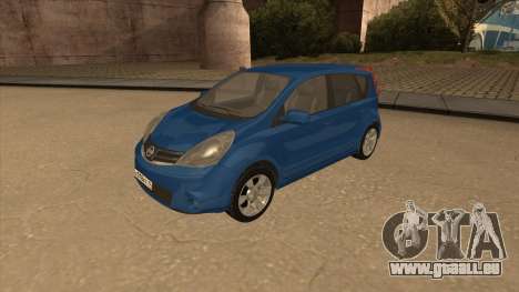 Nissan Note 2009-2012 [HQ] für GTA San Andreas