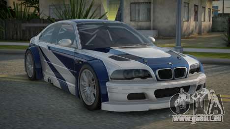 BMW M3 GTR (RPG) für GTA San Andreas