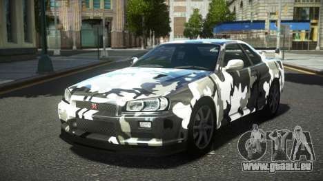 Nissan Skyline R34 Ralokshi S13 pour GTA 4