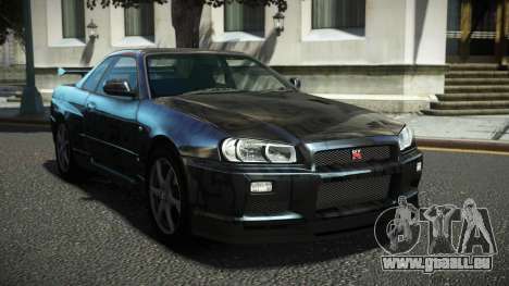 Nissan Skyline R34 Ralokshi S9 pour GTA 4