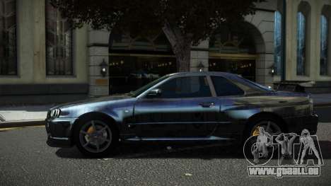 Nissan Skyline R34 Ralokshi S9 pour GTA 4