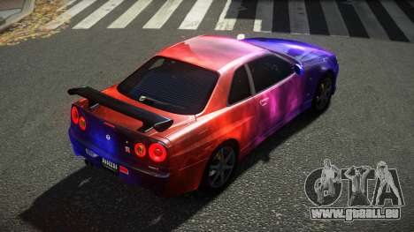 Nissan Skyline R34 Ralokshi S4 pour GTA 4