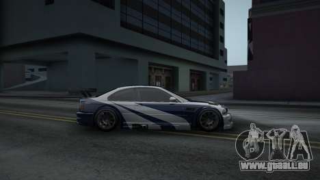 BMW M3 GTR (yucelhan) pour GTA San Andreas