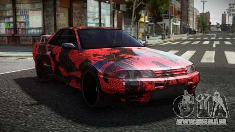 Nissan Skyline R32 Kichra S13 pour GTA 4