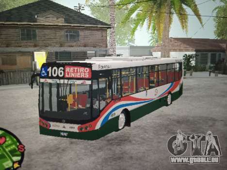 Ligne de bus 106 pour GTA San Andreas