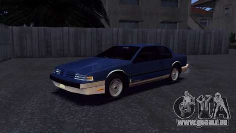 Classique Tyrant (87 Oldsmobile Toronado) für GTA San Andreas