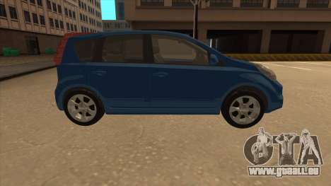 Nissan Note 2009-2012 [HQ] für GTA San Andreas