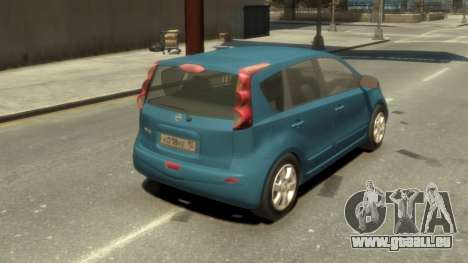 2009 Nissan Note E11 für GTA 4