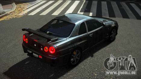 Nissan Skyline R34 Ralokshi S9 pour GTA 4