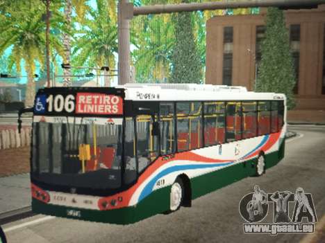 Ligne de bus 106 pour GTA San Andreas