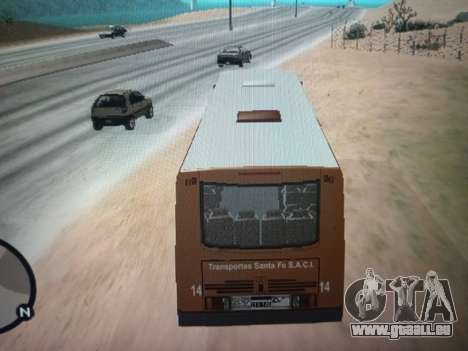 Colectivo Linea 39 1998 pour GTA San Andreas