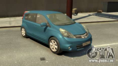 2009 Nissan Note E11 für GTA 4