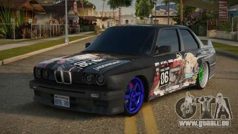 BMW M3 E30 SADMAX pour GTA San Andreas