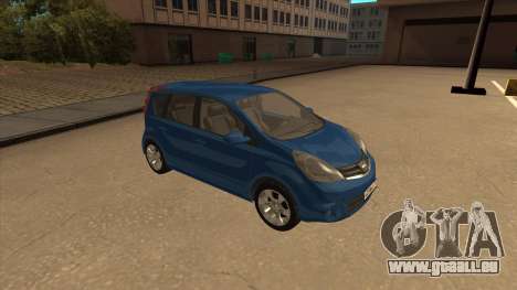 Nissan Note 2009-2012 [HQ] für GTA San Andreas