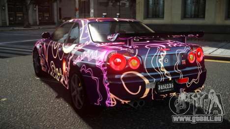 Nissan Skyline R34 Ralokshi S14 pour GTA 4