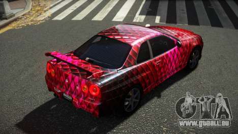 Nissan Skyline R34 Ralokshi S5 pour GTA 4