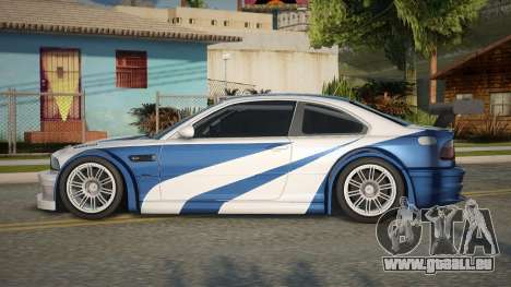 BMW M3 GTR (RPG) für GTA San Andreas