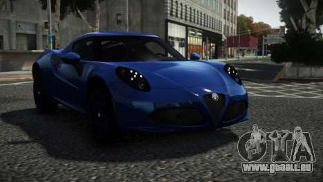 Alfa Romeo 4C Nalony für GTA 4