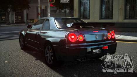 Nissan Skyline R34 Ralokshi S9 pour GTA 4