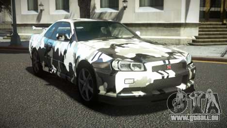 Nissan Skyline R34 Ralokshi S13 pour GTA 4