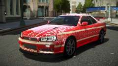 Nissan Skyline R34 Ralokshi S11 pour GTA 4