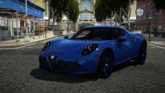 Alfa Romeo 4C Nalony für GTA 4