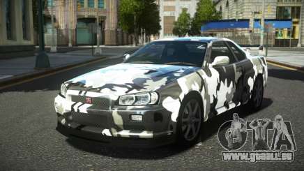 Nissan Skyline R34 Ralokshi S13 pour GTA 4