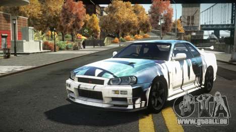 Nissan Skyline R34 Dezro S5 für GTA 4