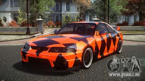 Nissan Skyline R33 Hikoshi S14 für GTA 4