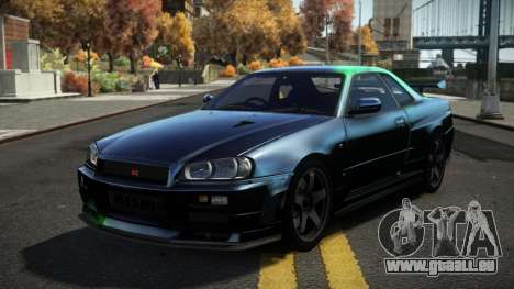 Nissan Skyline R34 Dezro S9 pour GTA 4