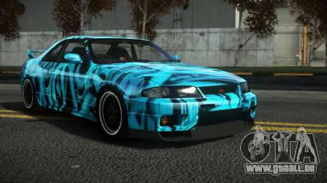 Nissan Skyline R33 Fahuz S1 pour GTA 4