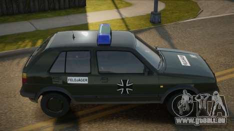 Volkswagen Golf Mk2 Feldjager 1991 für GTA San Andreas