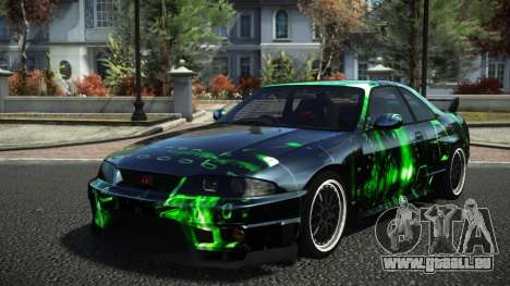 Nissan Skyline R33 Hikoshi S8 für GTA 4