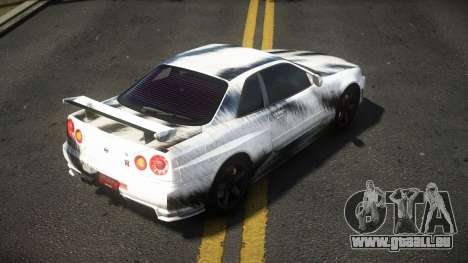 Nissan Skyline R34 Dezro S11 pour GTA 4