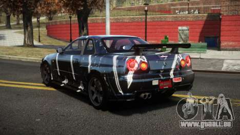 Nissan Skyline R34 Dezro S2 für GTA 4