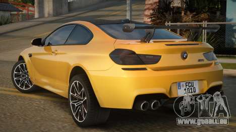 BMW M6 F13 GTS V1.2 pour GTA San Andreas