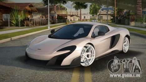 McLaren 675LT Scofr für GTA San Andreas