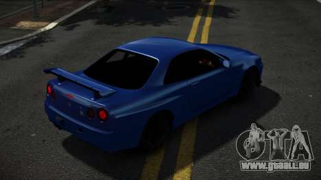 Nissan Skyline R34 Terihos für GTA 4