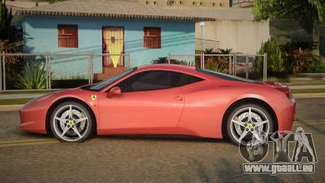 Ferrari 458 Italia Secrom für GTA San Andreas