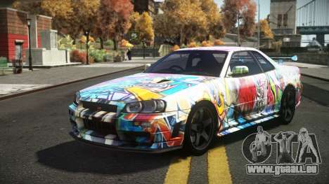 Nissan Skyline R34 Dezro S4 für GTA 4