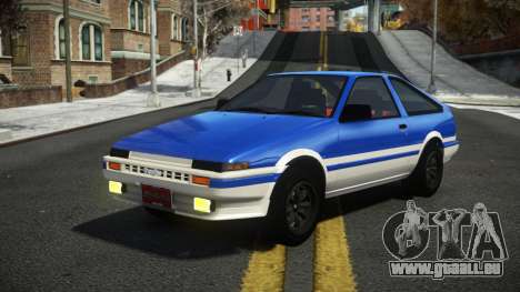 Toyota AE86 Manishe für GTA 4