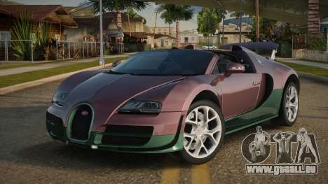 Bugatti Veyron Roadster für GTA San Andreas