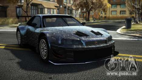 Nissan Skyline R34 Dibofas S13 für GTA 4